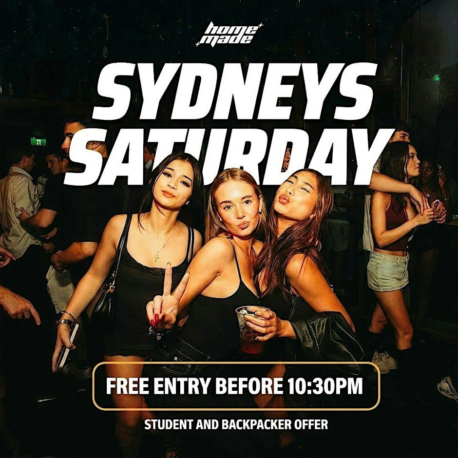 출처 이미지 — Homemade Saturdays: Free Entry + Complimentary Drink