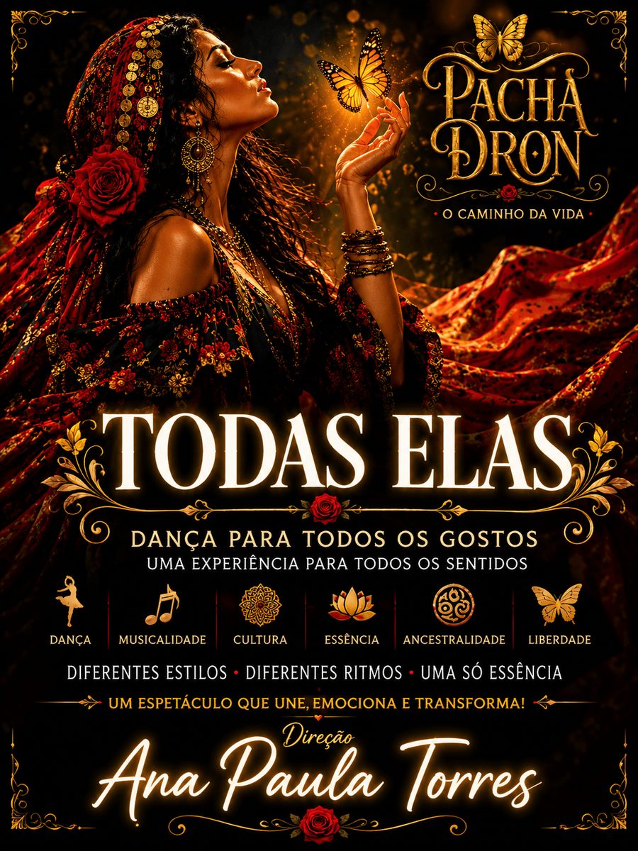 出典の画像 — PACHA DRON TODAS ELAS | Espetáculo de Dança e Arte