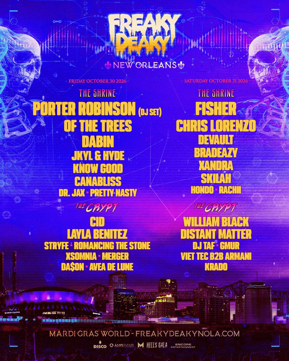 Source image — Freaky Deaky NOLA 2026