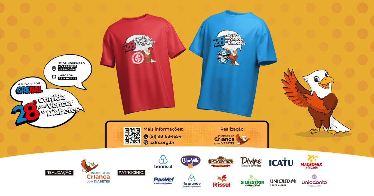Imagem da fonte — 28ª Corrida para Vencer o Diabetes