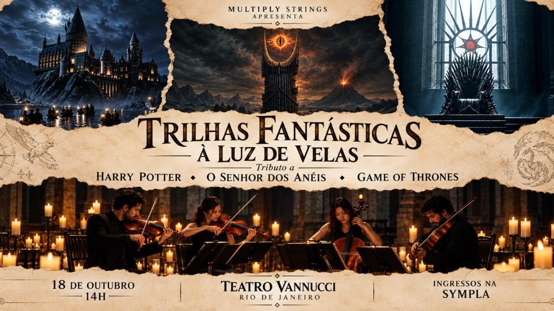 출처 이미지 — Multiply Strings: Trilhas Fantásticas à Luz de Velas
