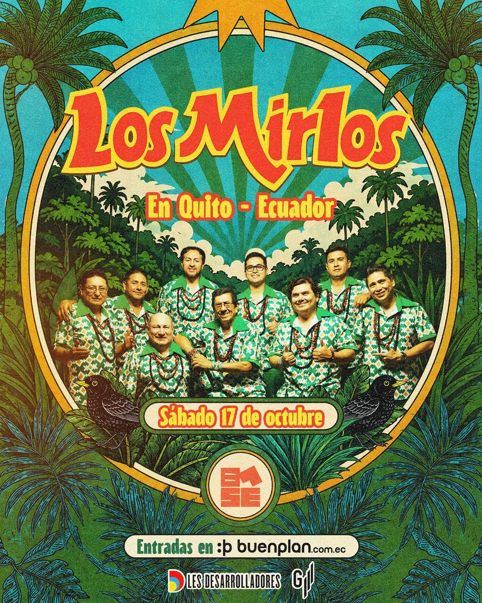 Imagen de la fuente — Los Mirlos 2026 Quito