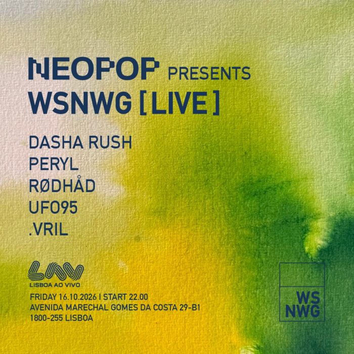 Imagem da fonte — NEOPOP Presents WSNWG