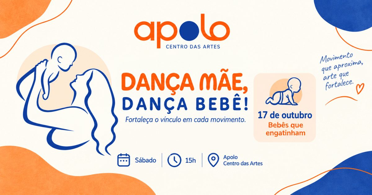 Imagem da fonte — Dança mãe, dança bebê - Bebês que engatinham