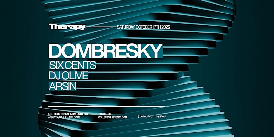 Source image — DOMBRESKY | Saturday October 17th 2026 | District Atlanta