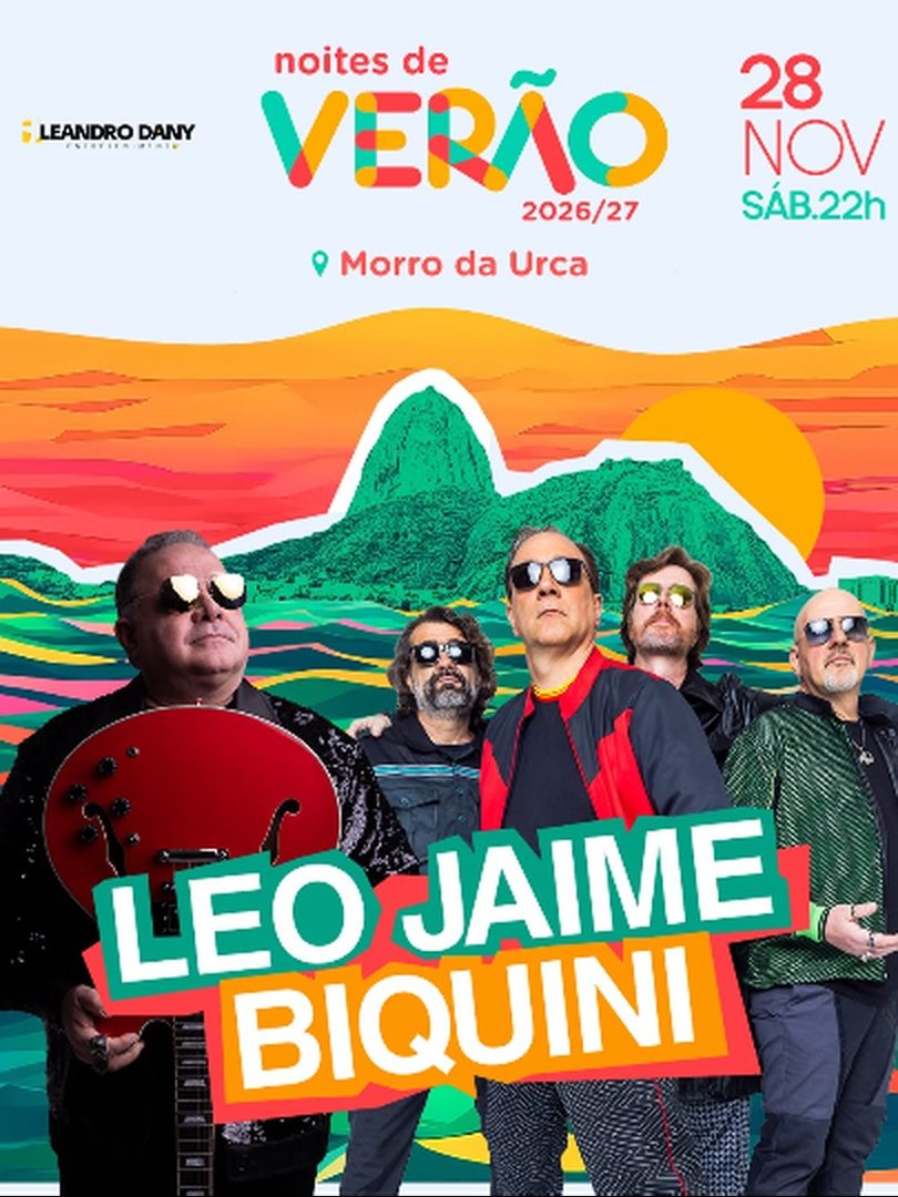 Imagem da fonte — Biquíni Cavadão + Léo Jaime Noites de Verão 2026