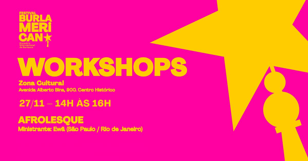 Imagen de la fuente — Workshop Afrolesque com Ewä