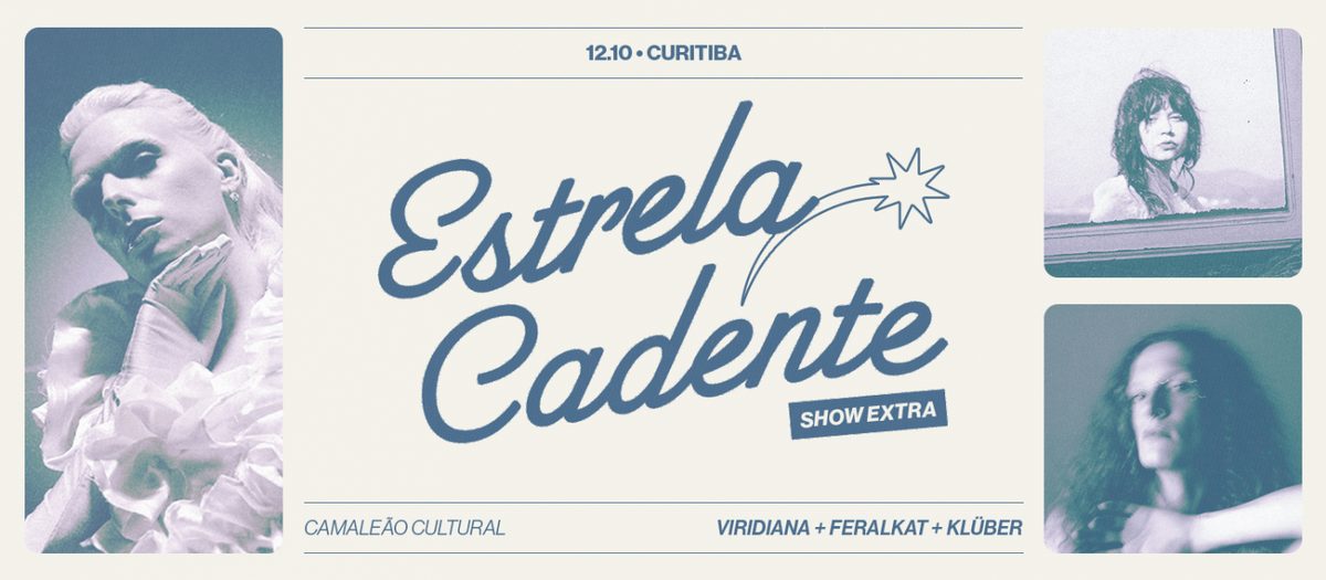 Bild der Quelle — VIRIDIANA + Feralkat + Klüber em Curitiba ~ Estrela Cadente Tour