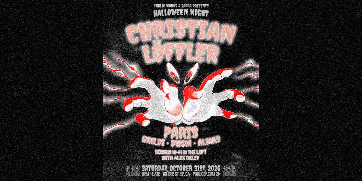 Imagem da fonte — Christian Löffler – Halloween Night presented by Public Works & Safra