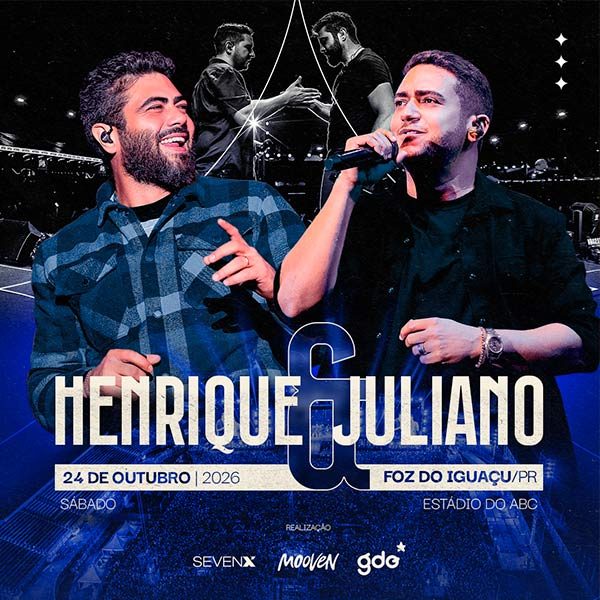 Imagem da fonte — Henrique e Juliano em Foz do Iguaçu