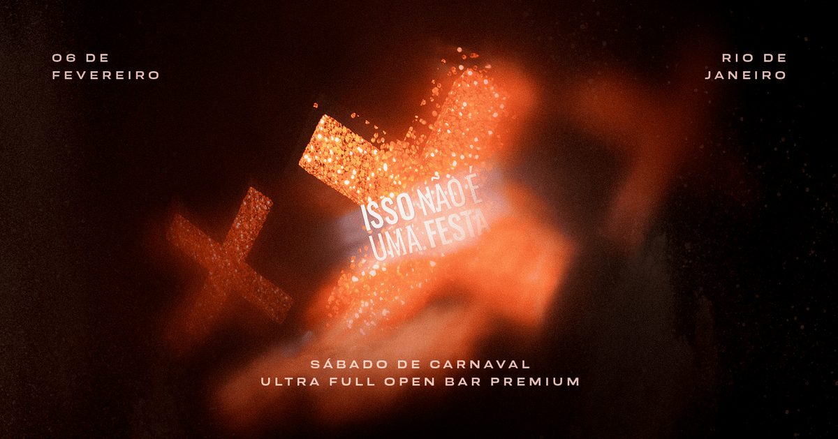 Imagem da fonte — ISSO NÃO É UMA FESTA