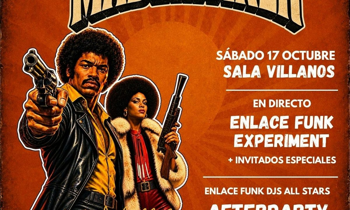 Imagem da fonte — ENLACE FUNK EXPERIMENT reinterpreta las BANDAS SONORAS del cine BLAXPLOITATION