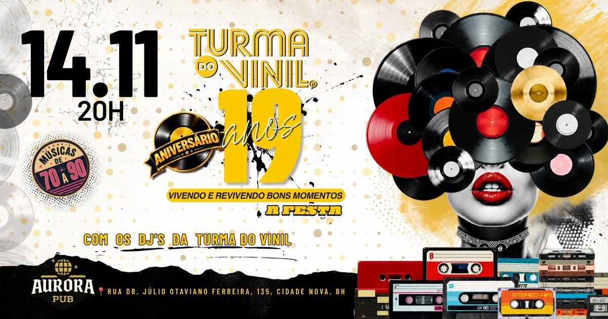 Bild der Quelle — Turma do Vinil 19 Anos A Festa