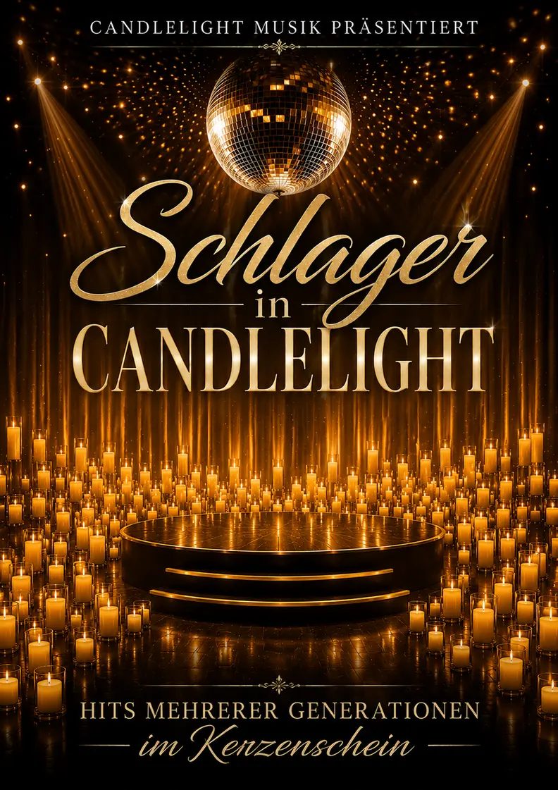 Imagem da fonte — Schlager in Candlelight - KANN LEIDER NICHT STATTFINDEN