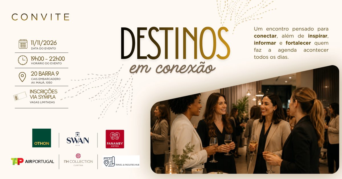 Imagem da fonte — Destinos em Conexão: TH + Redes Hoteleiras + TAP Air Portugal
