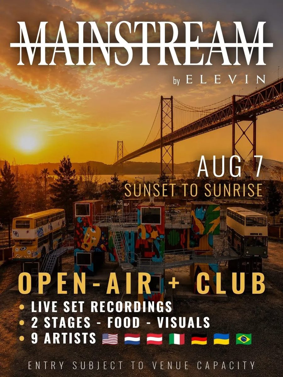 Source image — Elevin Extended Hybrid Set | Open-Air Sunset Season Closing — village underground lisboa