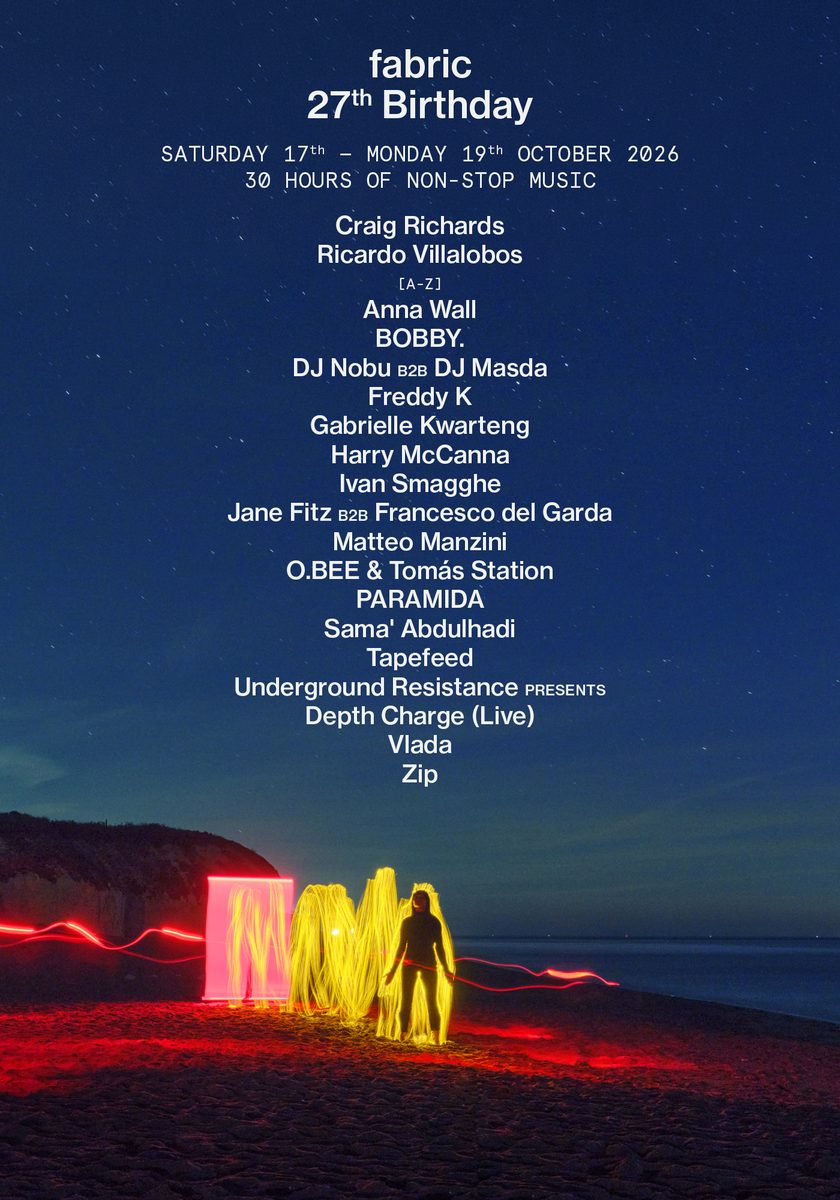 Immagine della fonte — fabric 27th Birthday