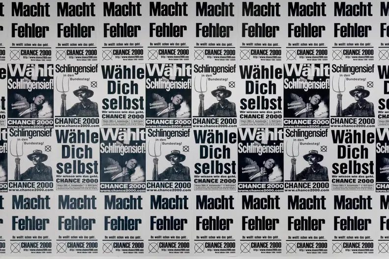 Image de la source — Guided Tour in Easy German Language | Christoph Schlingensief: Es ist nicht mehr mein Problem, macht eure Scheiße alleine