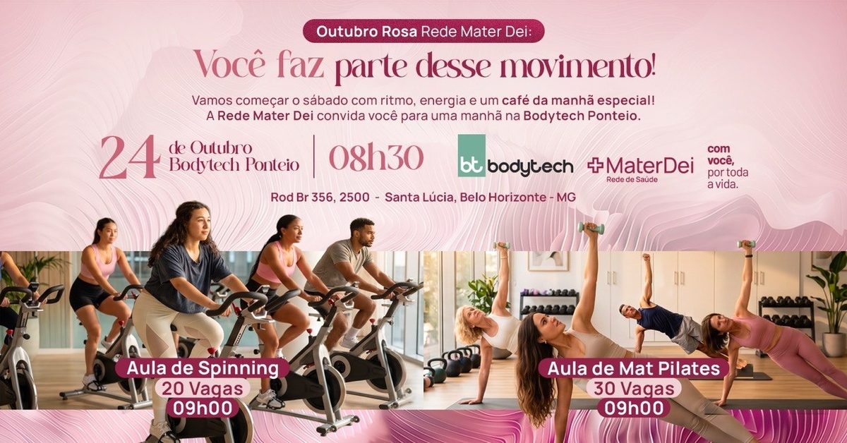 Imagem da fonte — Outubro Rosa | Bodytech