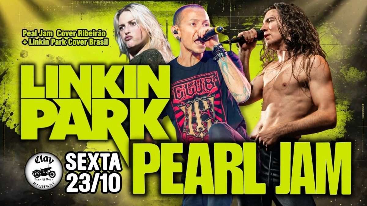 Afbeelding van de bron — PEARL JAM RIBEIRÃO + LINKIN PARK BRASIL COVER