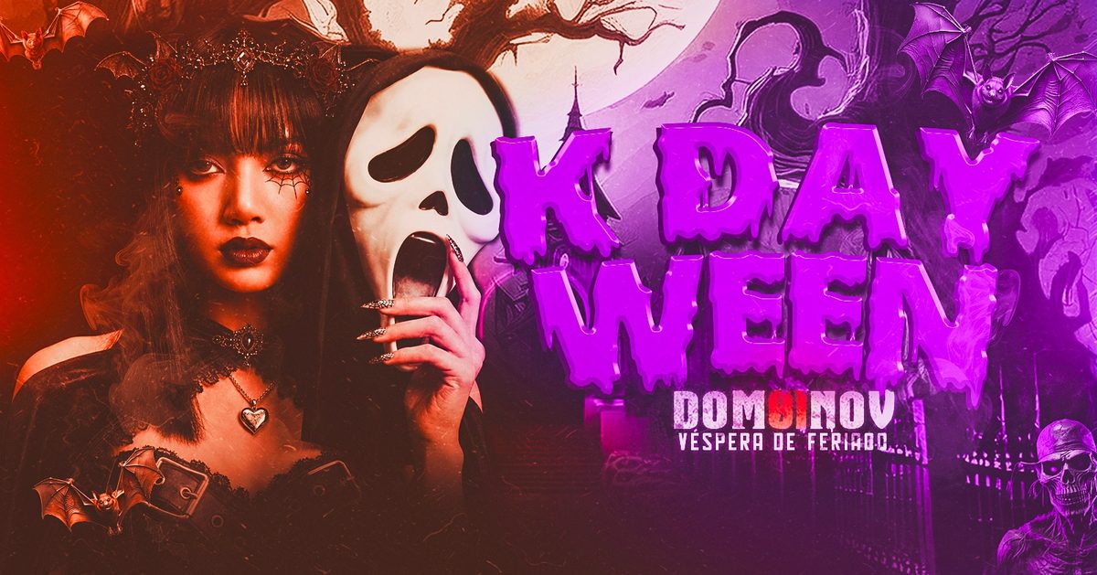 出典の画像 — HALLOWEEN da K-DAY | 01.NOVEMBRO.VÉSPERA DE FERIADO - Madureira