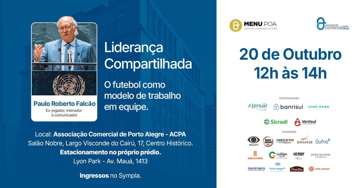 Imagen de la fuente — MENU POA | Liderança Compartilhada