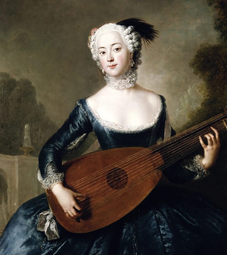 Imagem da fonte — Beautiful Ladies at Schönhausen Palace
