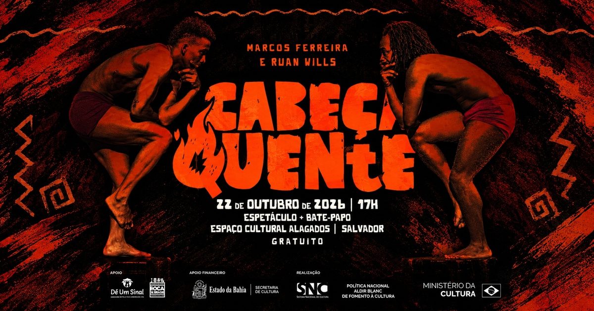Imagem da fonte — Espetáculo Cabeça Quente- Espaço Cultural Alagados