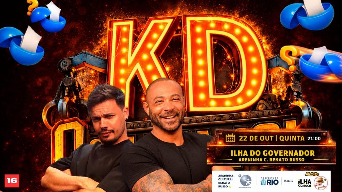 Imagem da fonte — KD o Show? - Daniel Lopes e Kwesny na Areninha Renato Russo
