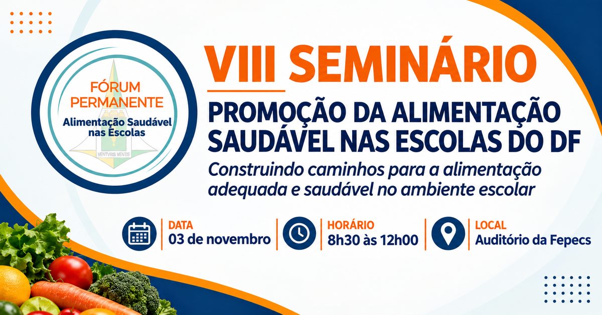 Bild der Quelle — VIII Seminário de Promoção da Alimentação Saudável nas Escolas