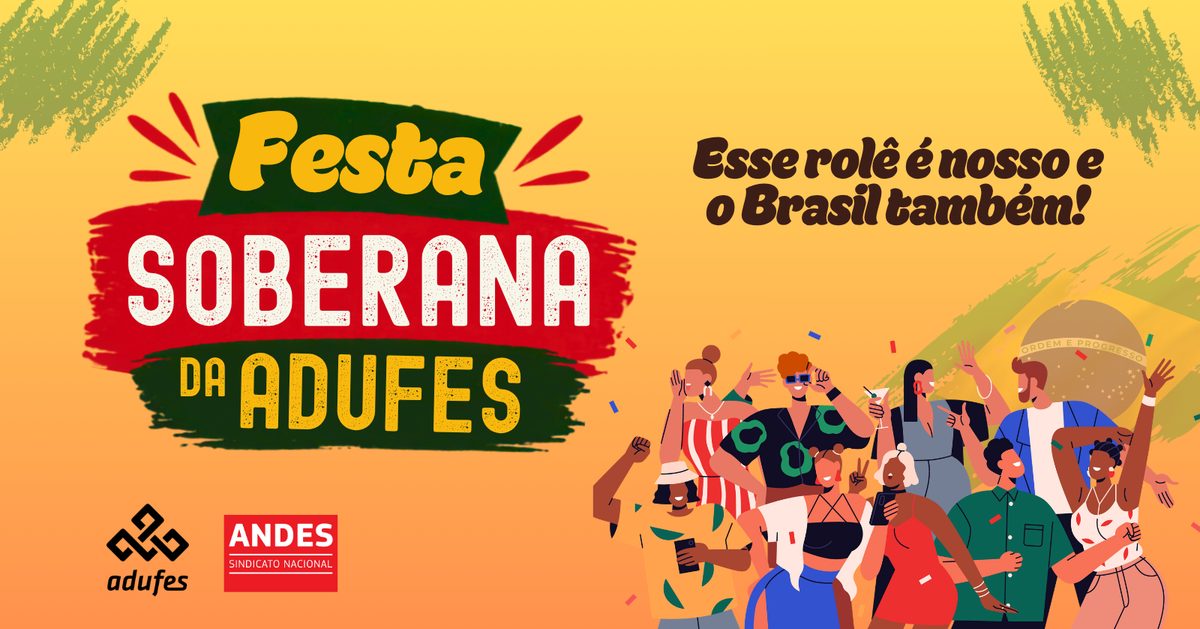 Bild der Quelle — ADUFES - FESTA DAS PROFESSORAS E DOS PROFESSORES - VITÓRIA 17/10/2026