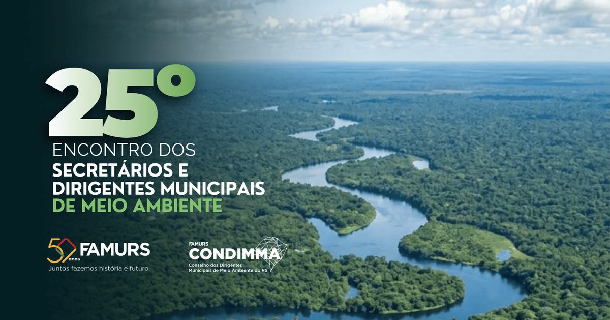 Imagem da fonte — 25º Encontro dos Secretários e Dirigentes Municipais de Meio Ambiente