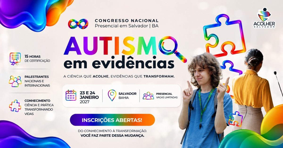 Imagem da fonte — Congresso Autismo em Evidências