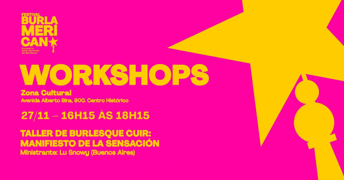 Imagen de la fuente — Workshop de Burlesque Cuir: Manifiesto de la Sensación con Lu Snowy