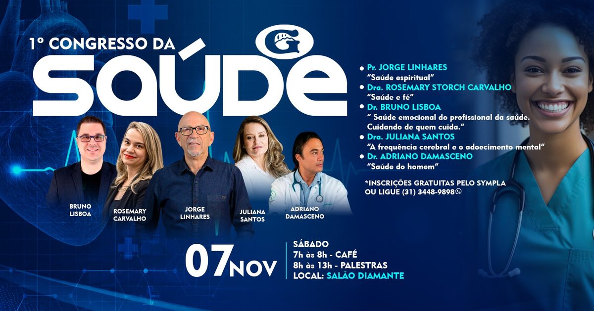 Imagem da fonte — CONGRESSO DA SAÚDE GETSÊMANI 2026