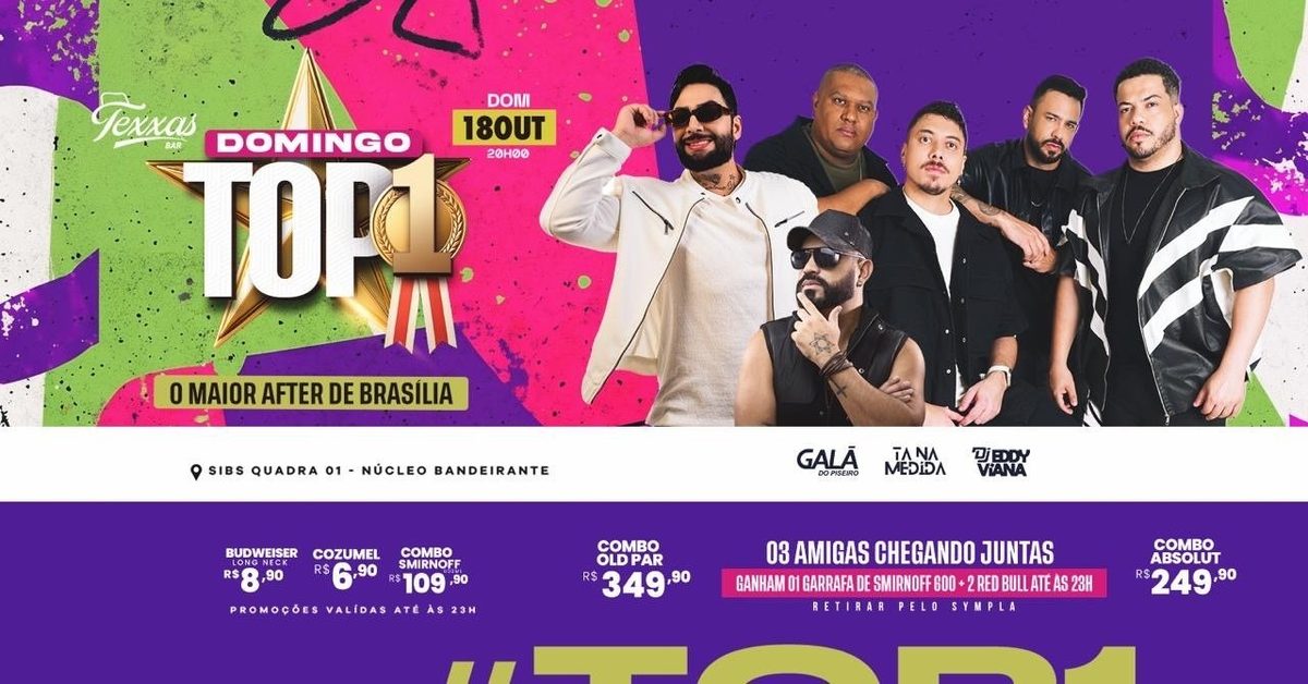 Bild der Quelle — TEXXAS BAR | DOMINGO TOP 1 | TA NA MEDIDA (PAGODE) - GALA DO PISEIRO - DJ EDDY VIANA