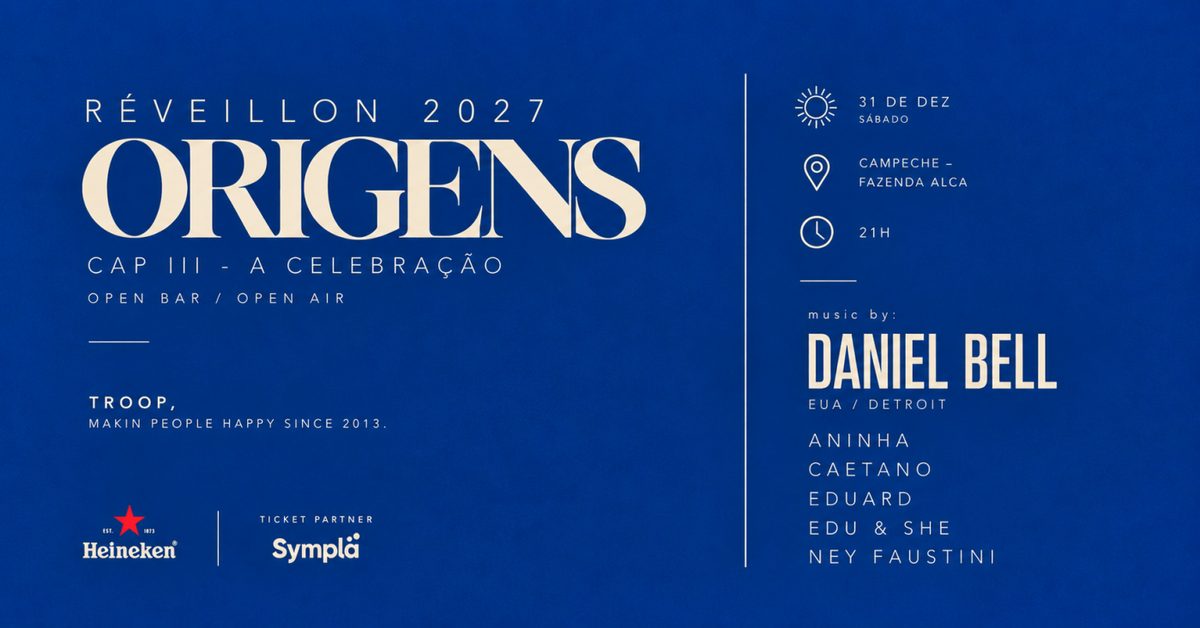 Imagem da fonte — RÉVEILLON TROOP 2027 - OPEN BAR n OPEN AIR