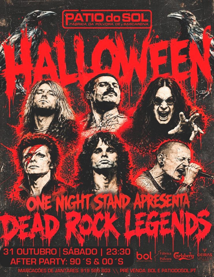 Imagem da fonte — Halloween Party - One Night Stand – Dead Rock Legends