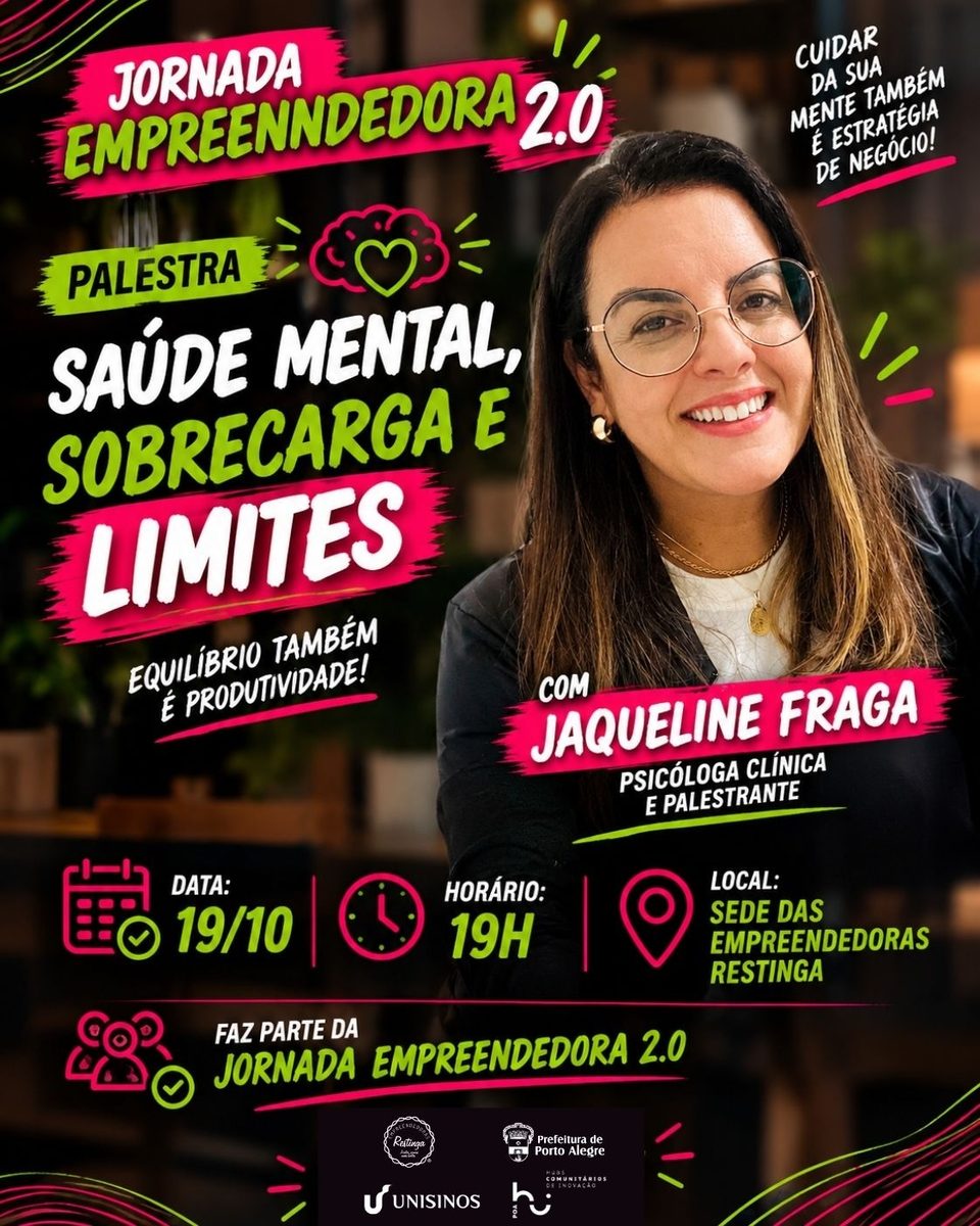 Imagem da fonte — Saúde mental, Sobrecargas e Limites