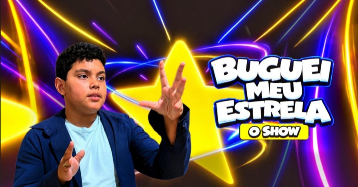 出典の画像 — Buguei meu estrela: O show