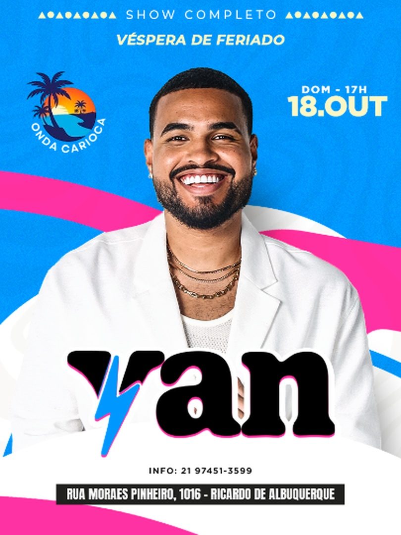 출처 이미지 — Onda carioca apresenta Yan