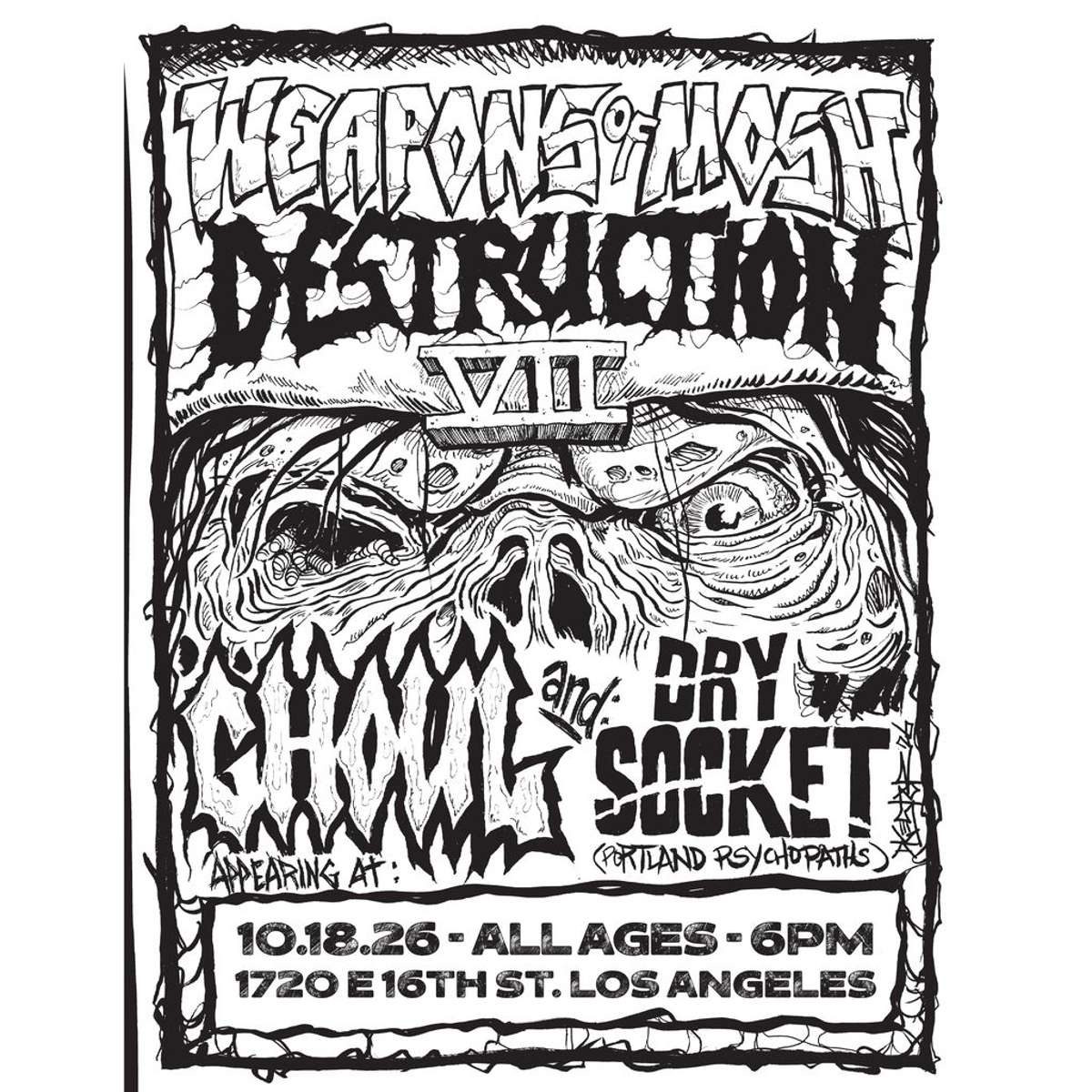 Imagem da fonte — Ghoul : Dry Socket Tour