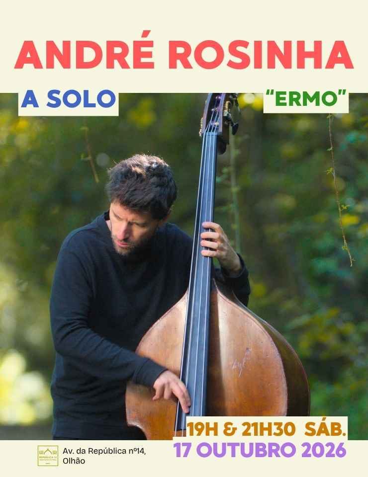 Imagen de la fuente — ANDRÉ ROSINHA A SOLO – “Ermo”