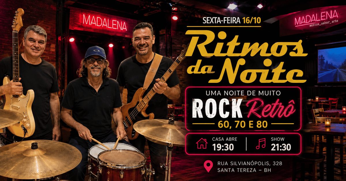출처 이미지 — RITMOS DA NOITE - RESERVAS DE MESA WHATSAPP (31) 99699-1698