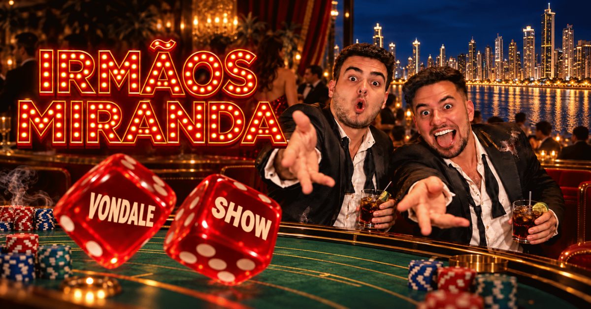 Imagem da fonte — Irmãos Miranda - Vondale Show no Porão Comedy BC