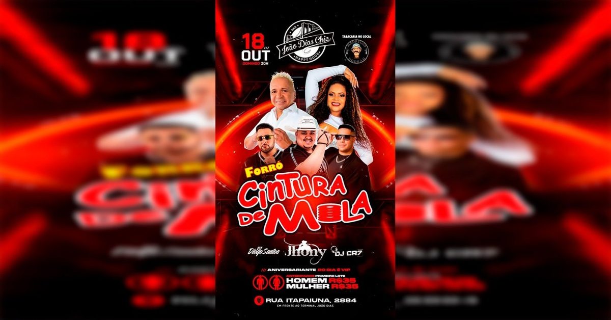 Imagem da fonte — SHOW CINTURA DE MOLA