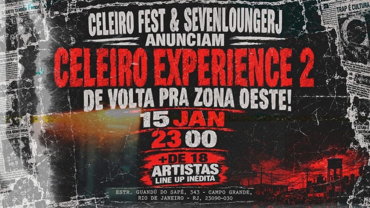 Imagem da fonte — CELEIRO EXPERIENCE 2 - O MELHOR DA CENA UNDERGROUND ESTÁ DE VOLTA!