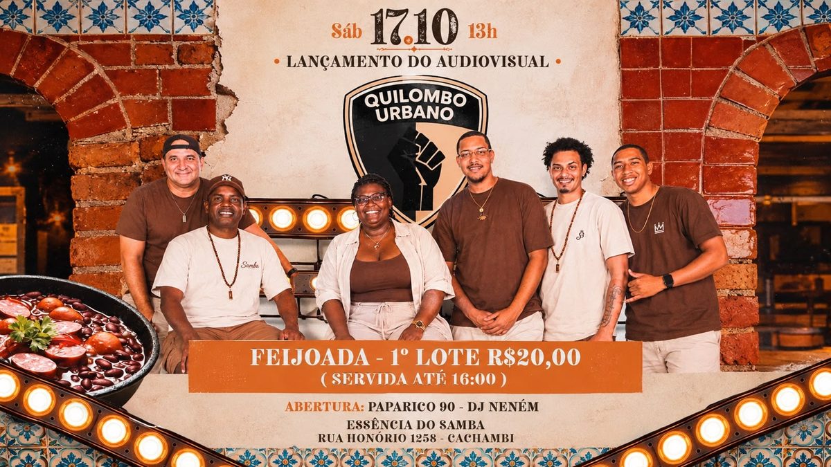 Bild der Quelle — LANÇAMENTO DO AUDIOVISUAL QUILOMBO URBANO