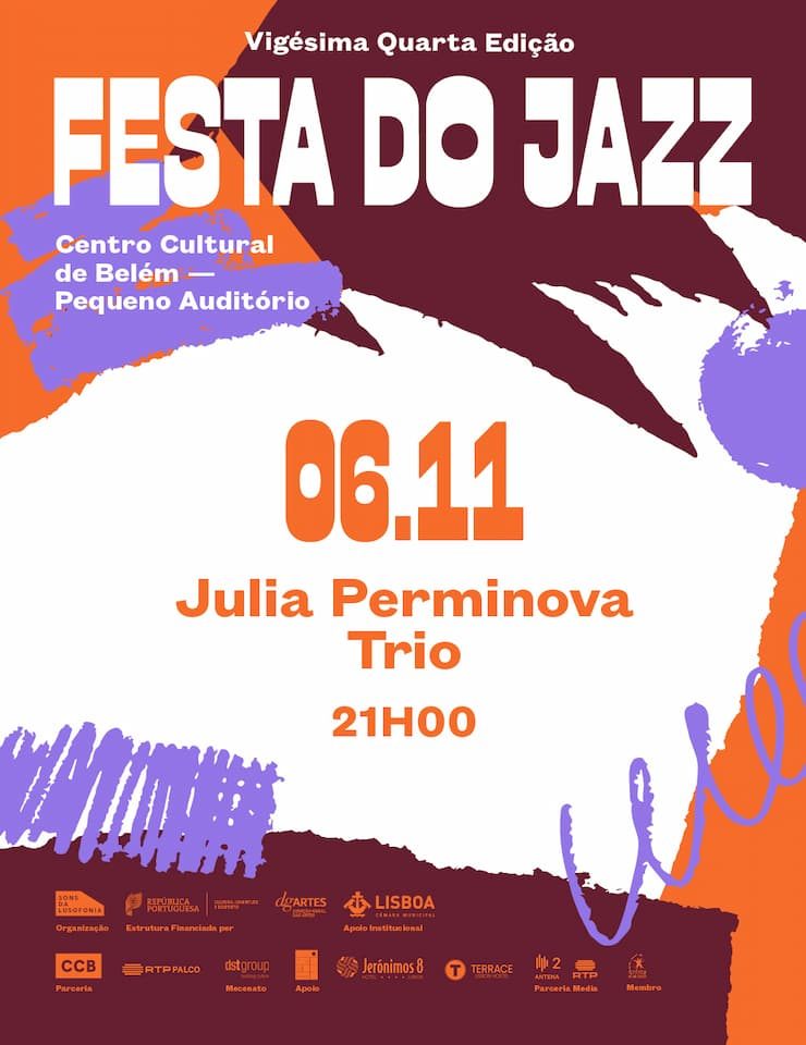 Imagem da fonte — FESTA DO JAZZ 2026 | JULIA PERMINOVA TRIO