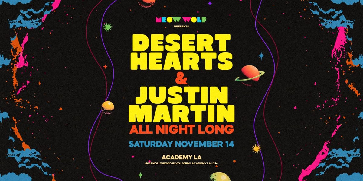 출처 이미지 — Desert Hearts & Justin Martin All Night Long